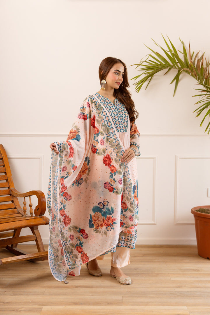 Karen titan cotton suit set