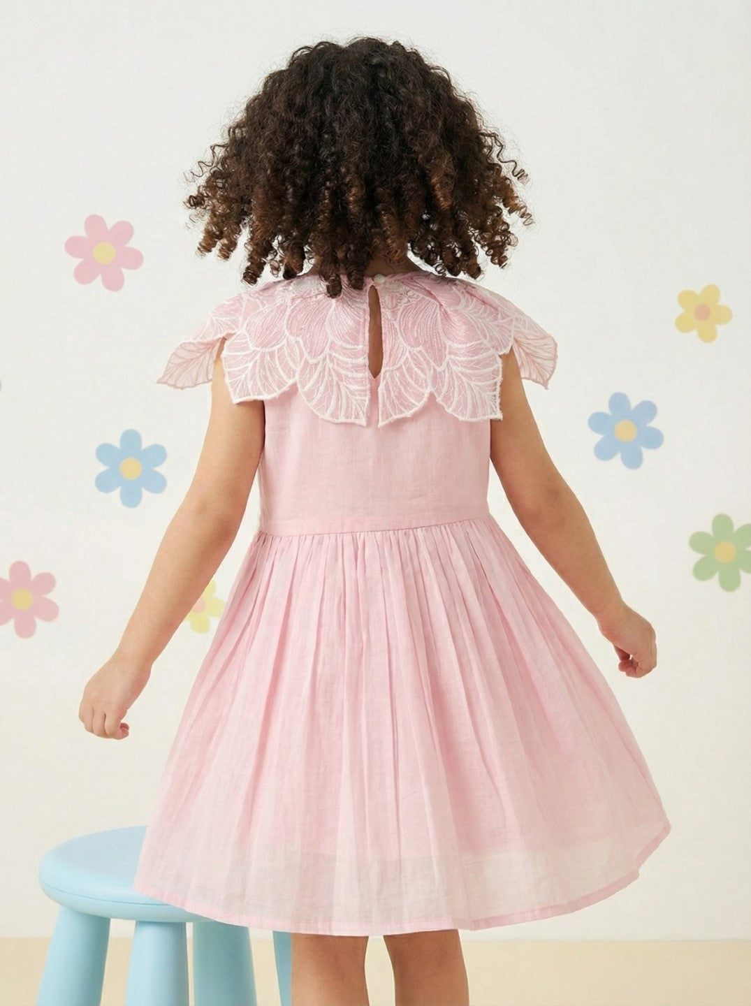 Joy Softpink Cotton Dress