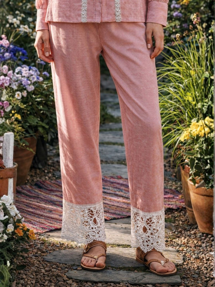 Perka garnet cotton co-ord set