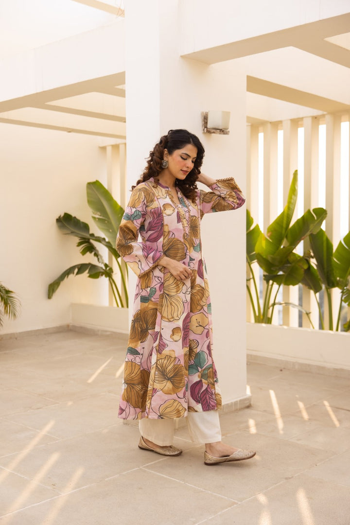 Karen willow cotton kurta pant set