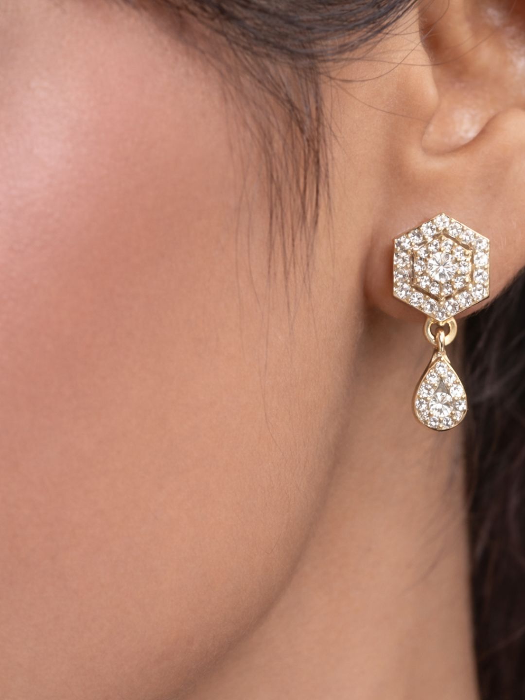 Rivaaz diamond Mangalsutra with earings set