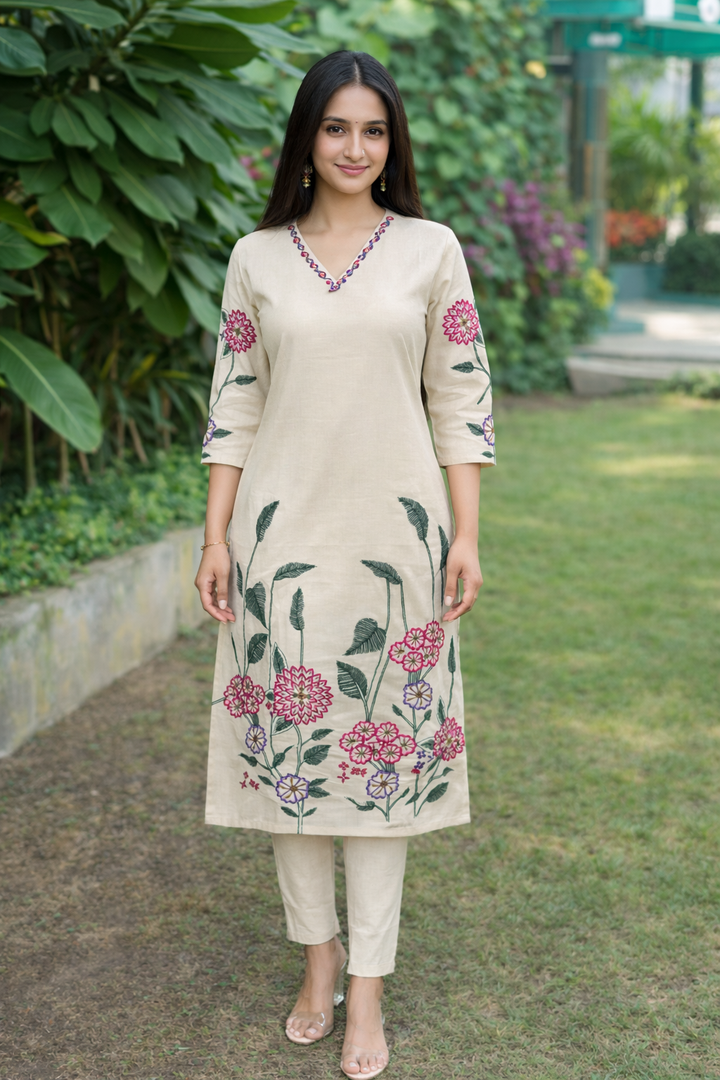 Kartar angel cotton suit set