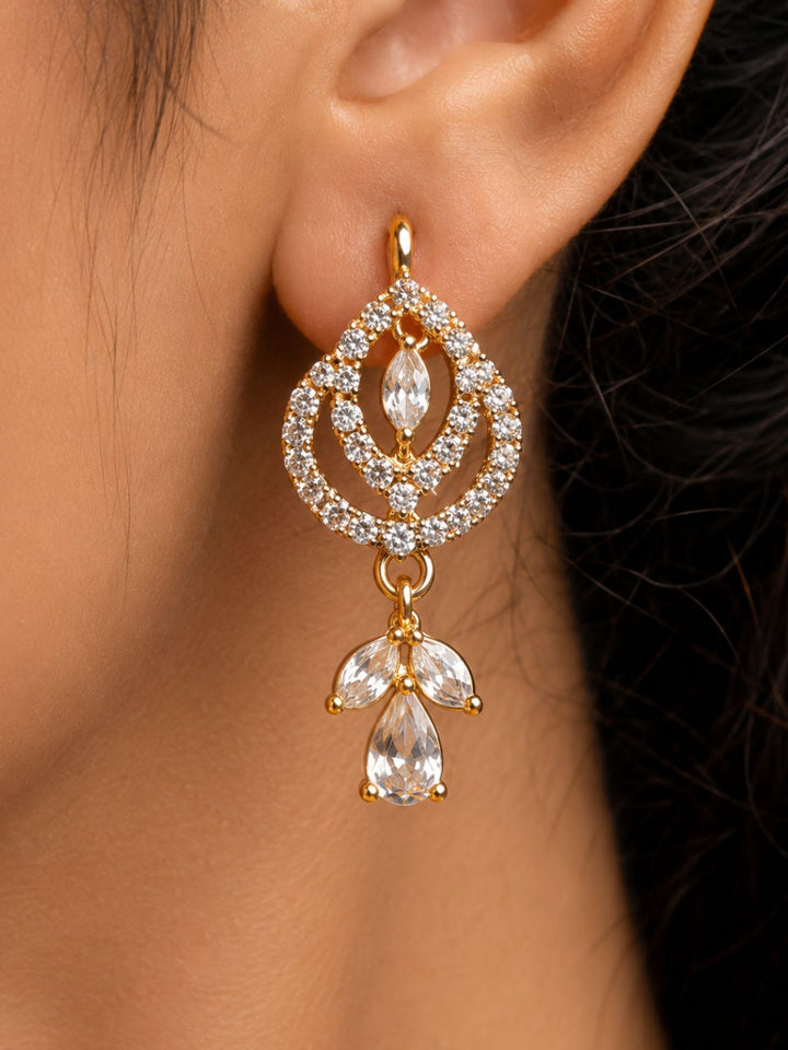 Nayra diamond Mangalsutra with earings set