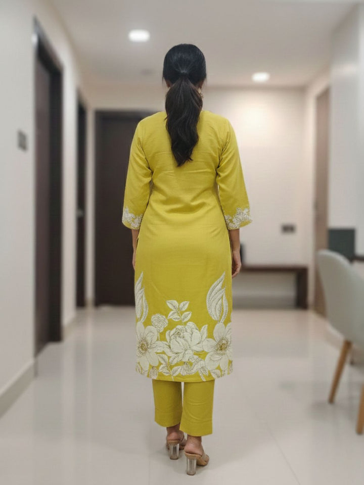 Reet Amber Printed Work Suit Set