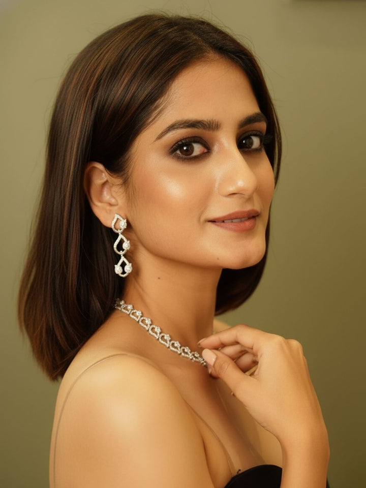 Antaara Diamond Necklace set