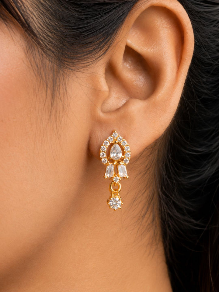 Nayra diamond Mangalsutra with earings set