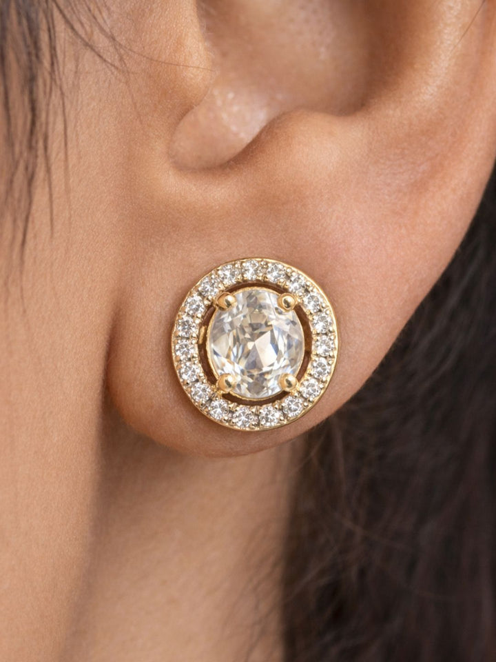 Alankrita Diamond earing & pendant stud