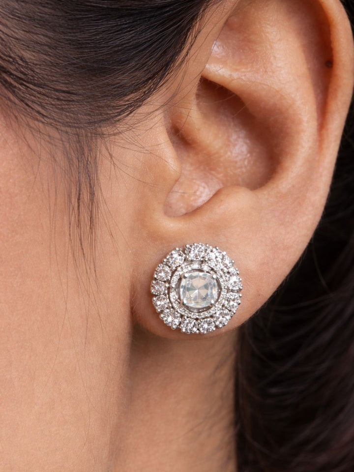 Alankrita Diamond earing & pendant stud