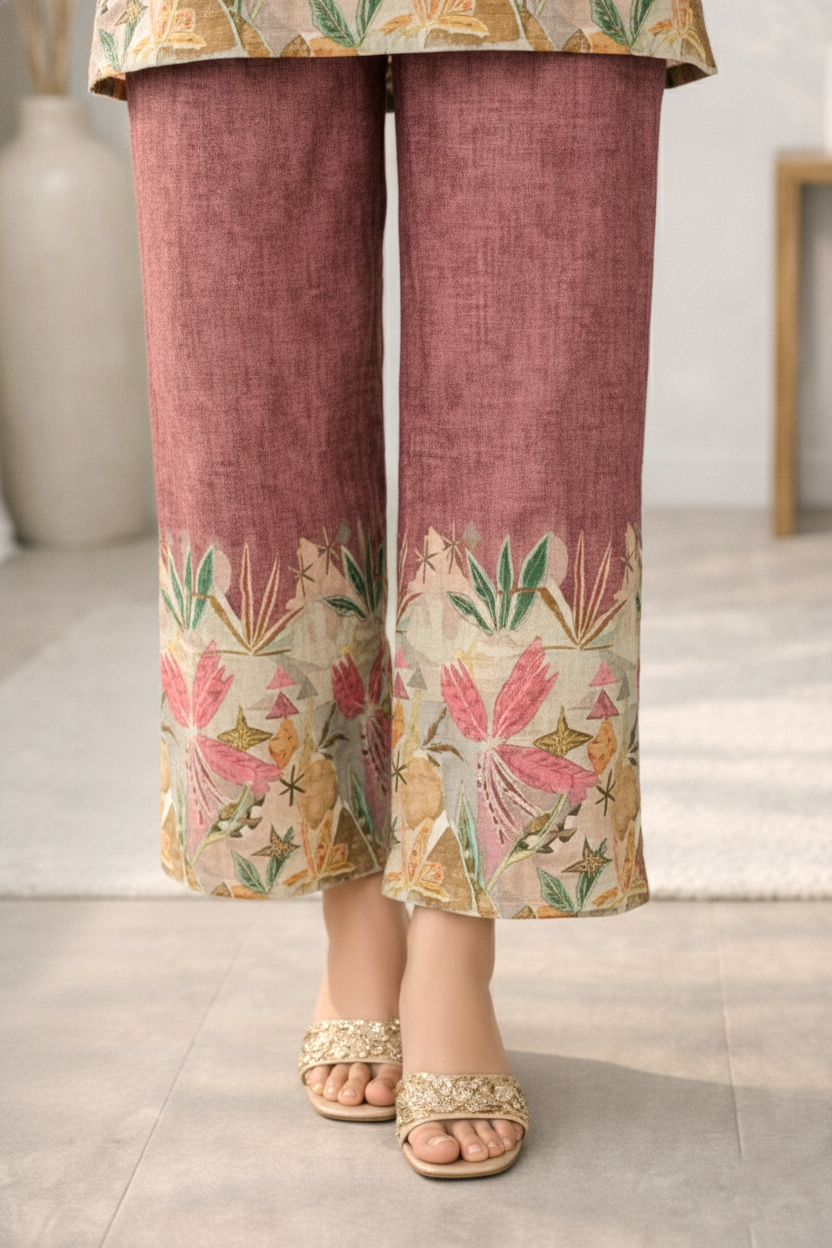 Reet Clay Printed Co-ord Set