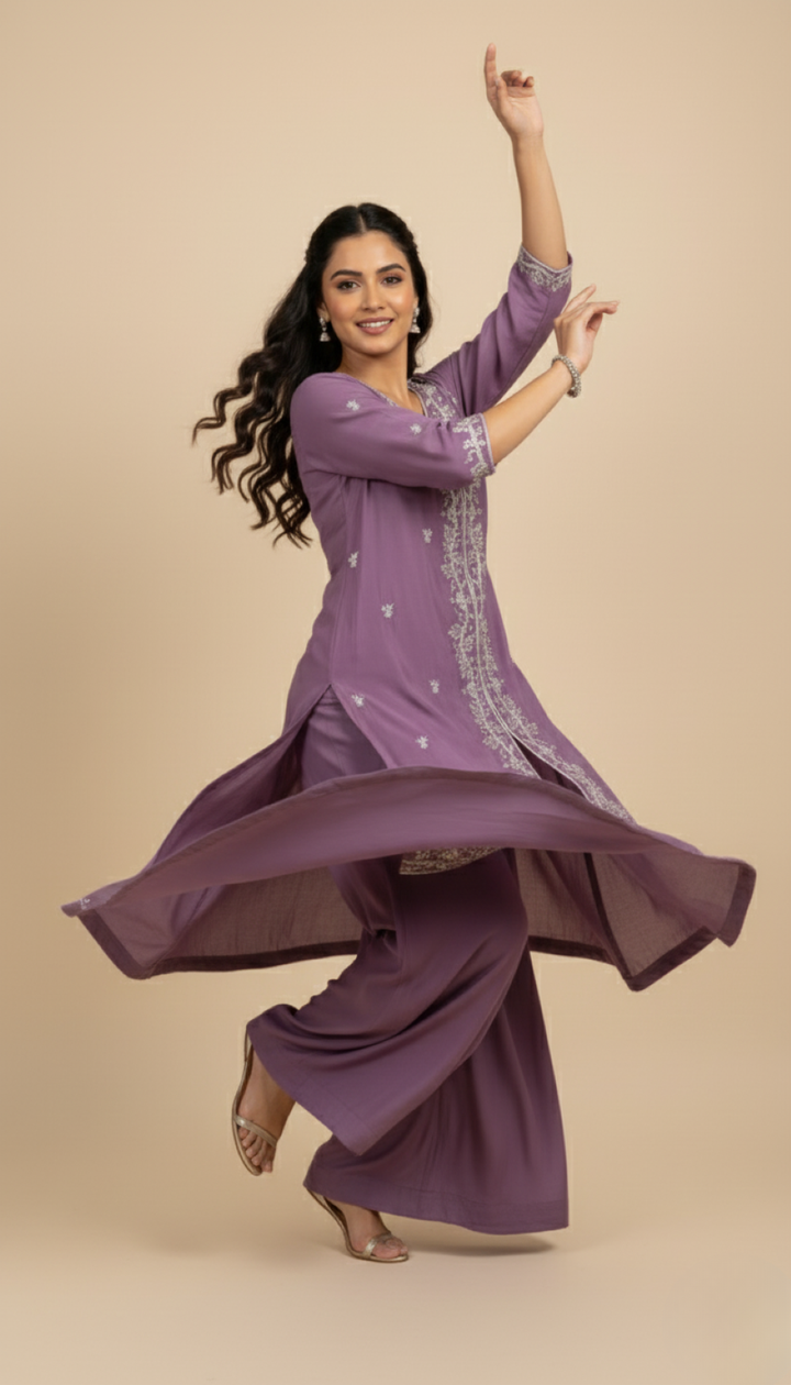 Rasā Lilac Handwork Luxury Set