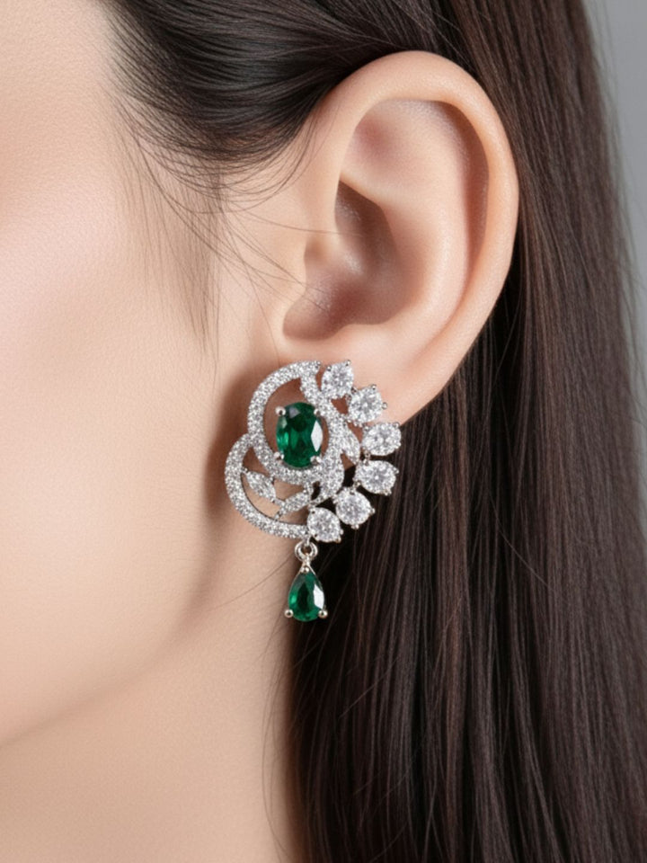 Savana Diamond Earing & Pendant Set