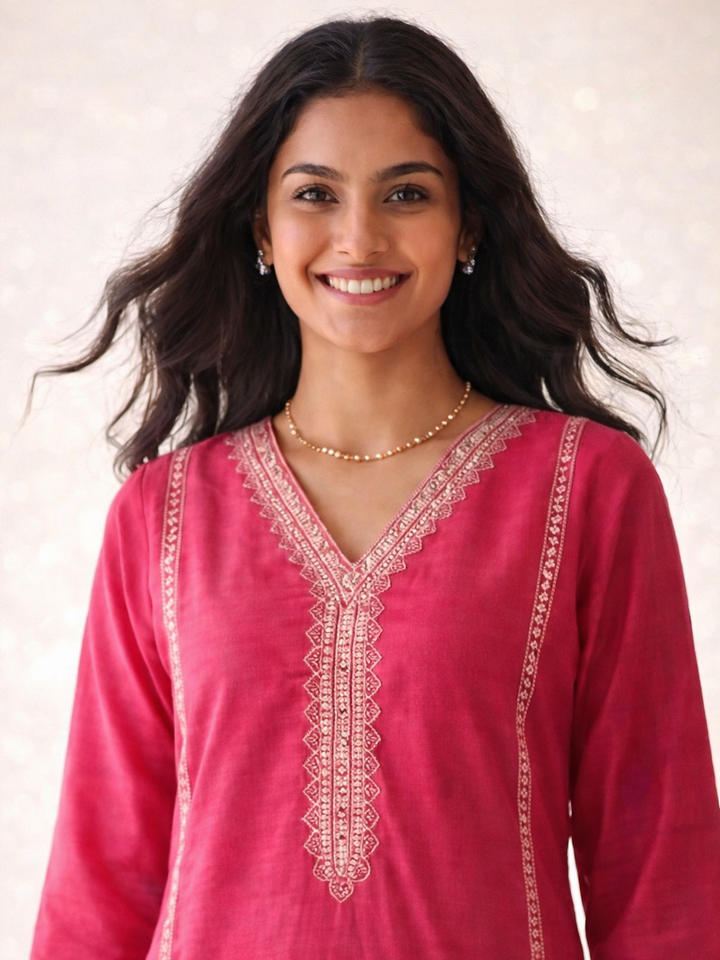 Morni Carmine Full Work Suit Set