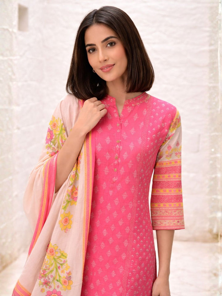 Shanti Candy Printed Suit Set