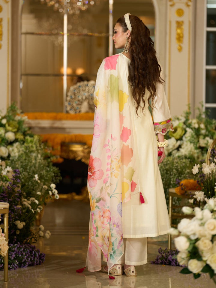 Nazia angel embroidery lawn suit set