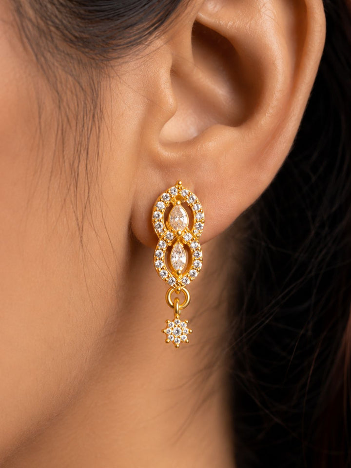 Nayra diamond Mangalsutra with earings set