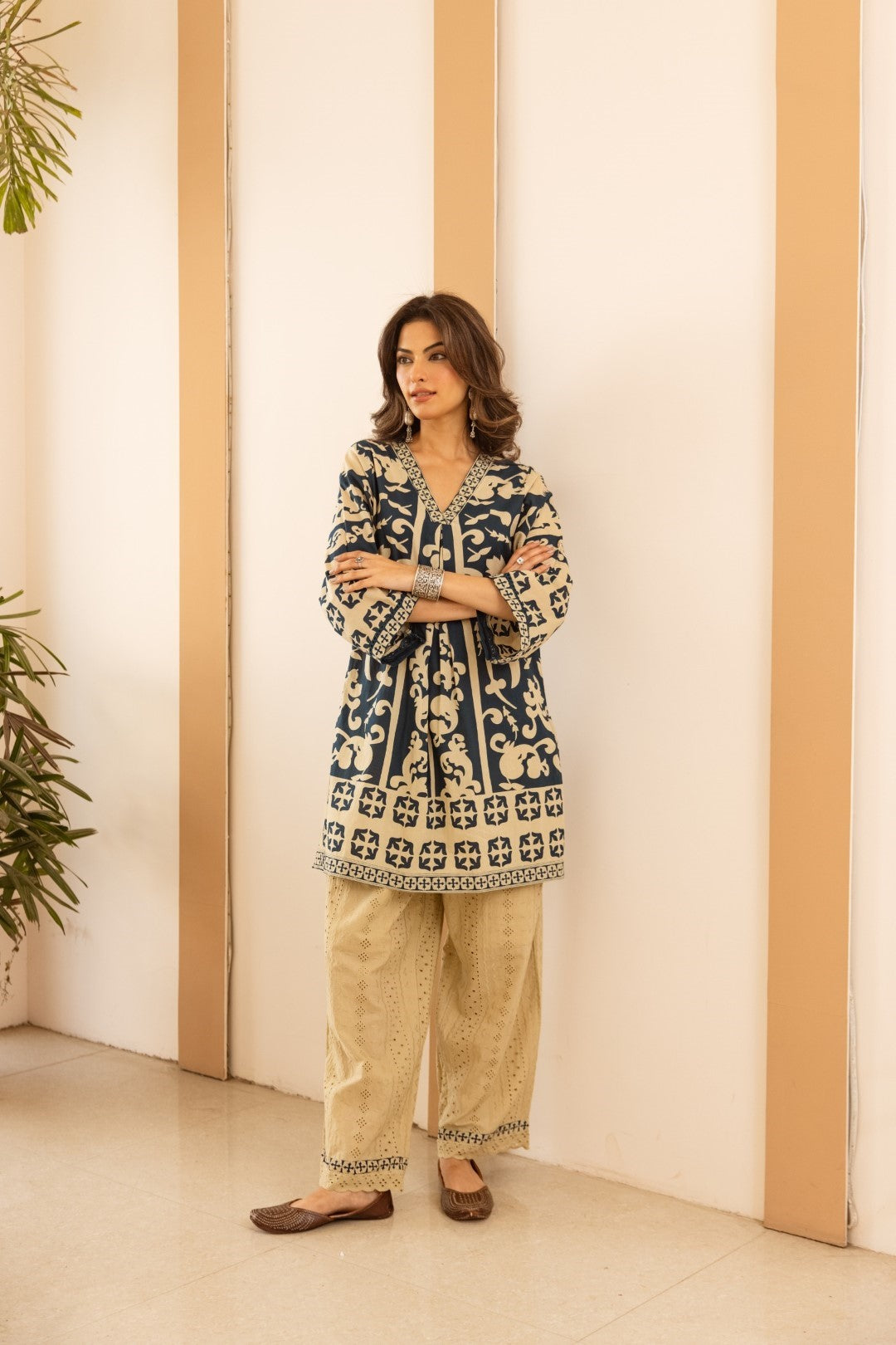 Karen cerul cotton co-ord set