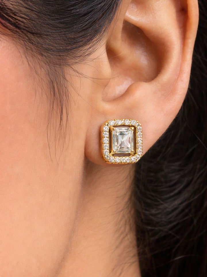 Alankrita Diamond earing & pendant stud