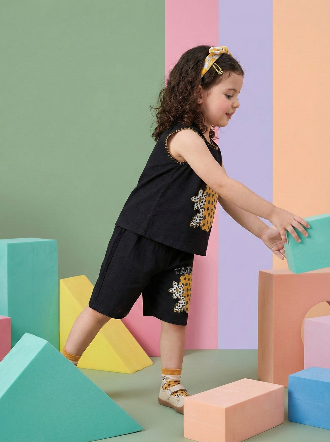 Joy jade kids cotton co-ord set