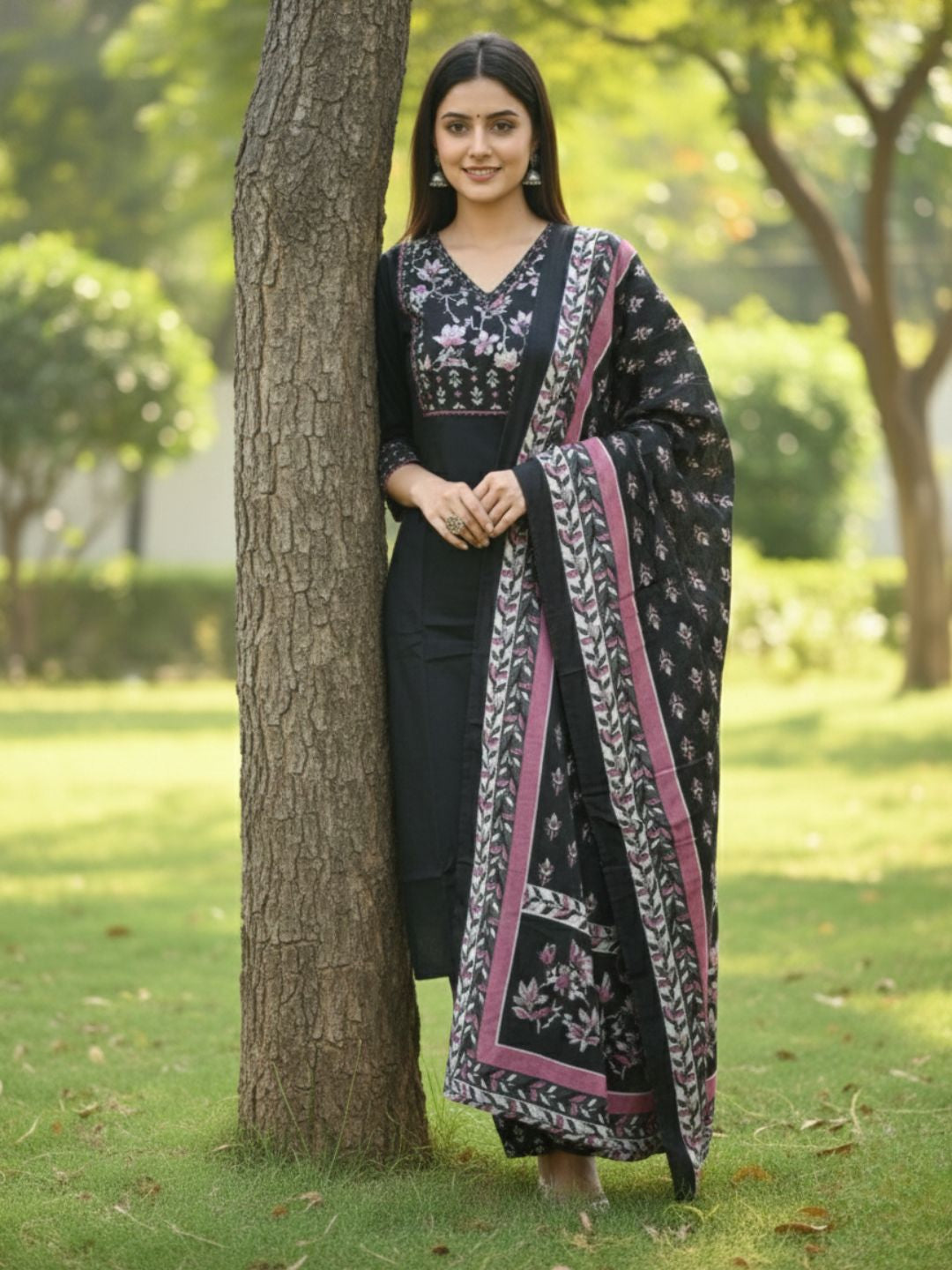 Hiya Carbon Cotton Suit Set