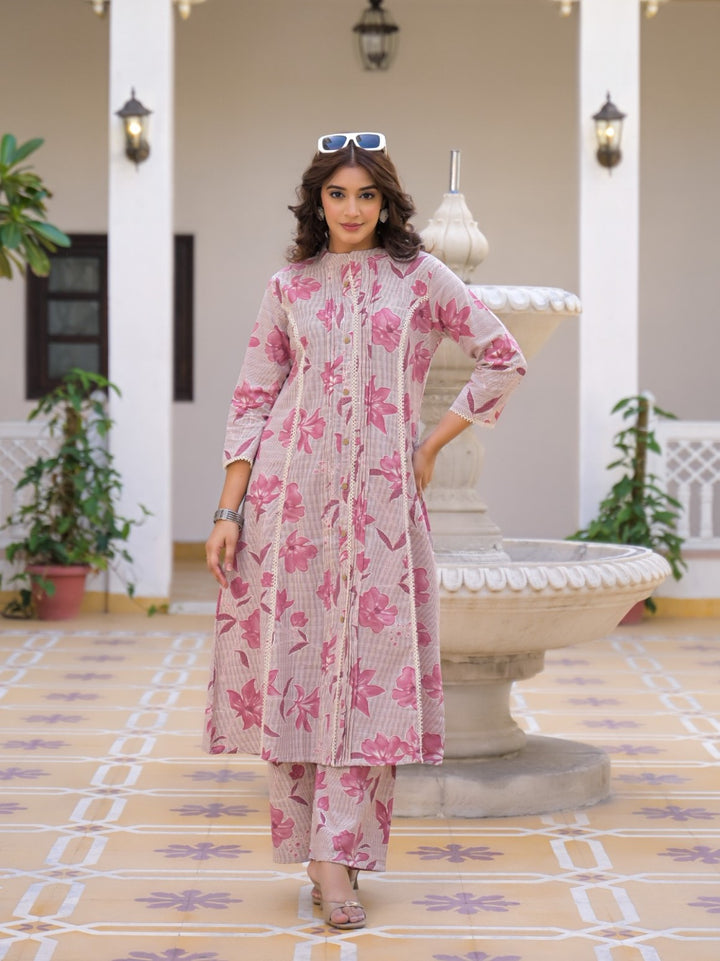 Mayri taffy cotton co-ord set  ALL