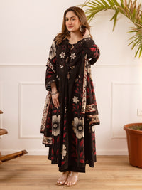 Karen Onyx cotton suit set