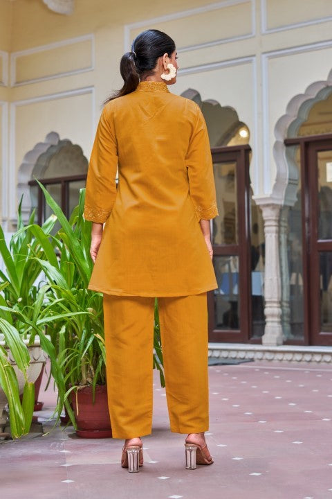 Darika Sunrise Embroidered Co-ord Set