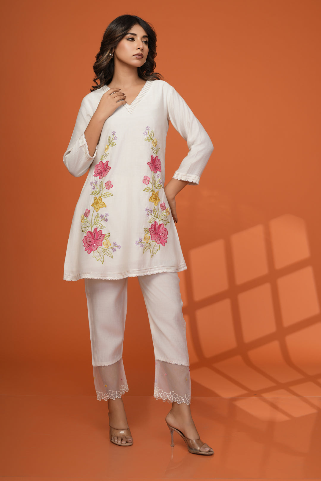 Darika Misri Embroidery Co-ord Set