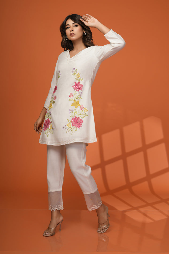 Darika Misri Embroidery Co-ord Set