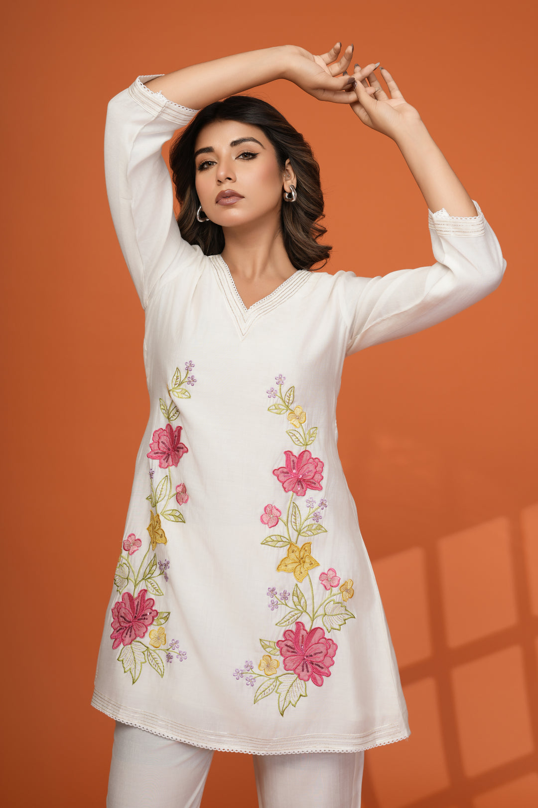 Darika Misri Embroidery Co-ord Set