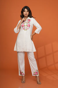Darika Angel Embroidery Co-ord Set
