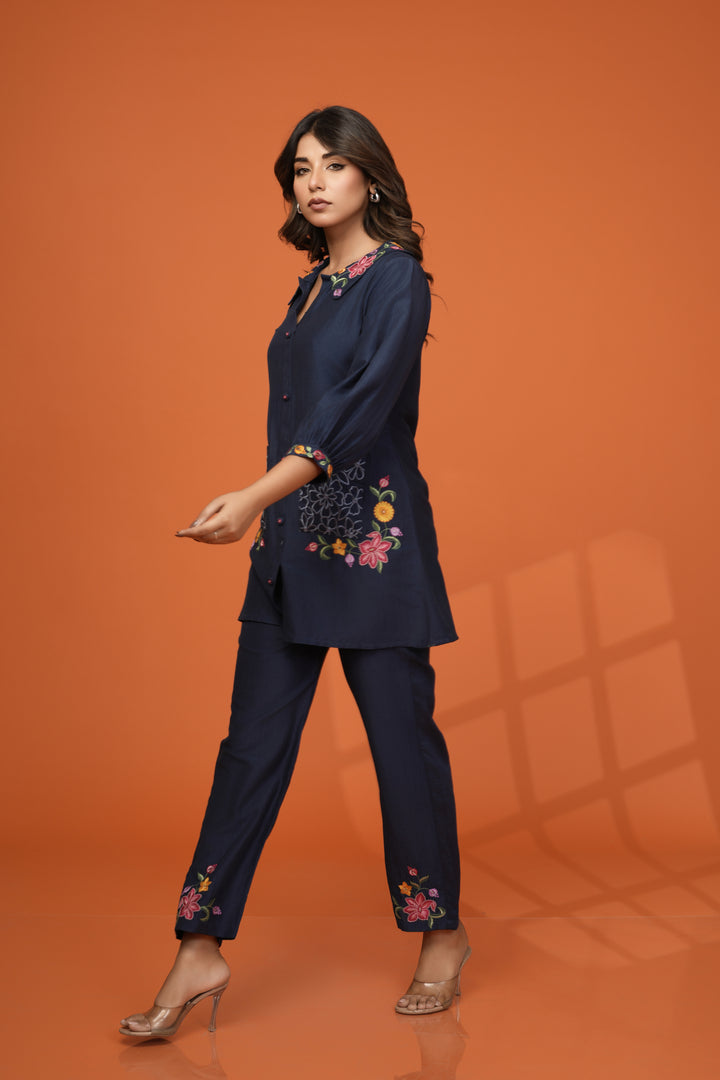 Darika Indi Embroidery Co-ord Set