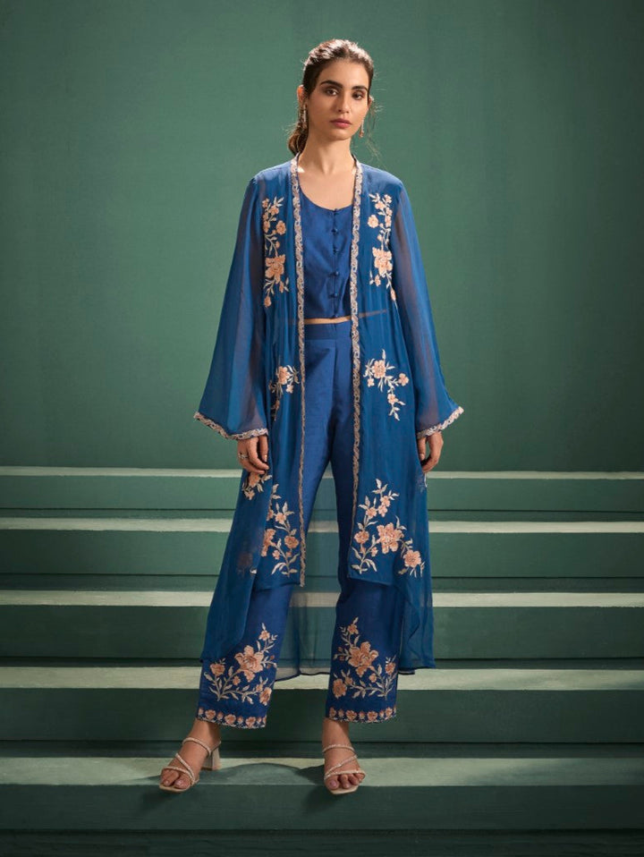 Kimaya hibis full work fusion wear set