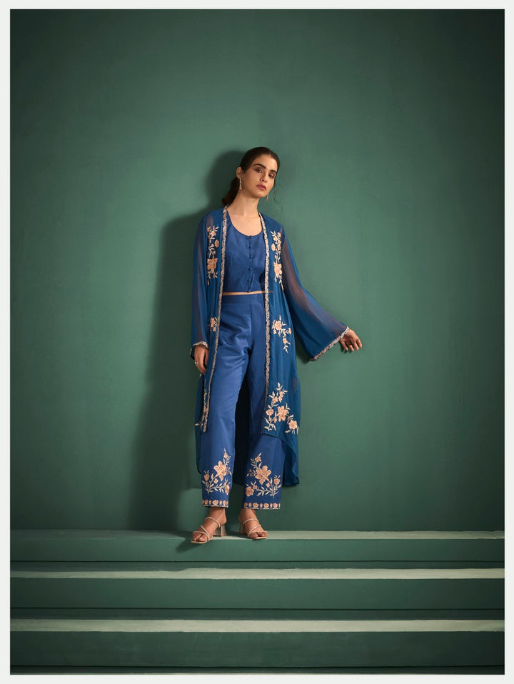 Kimaya hibis full work fusion wear set