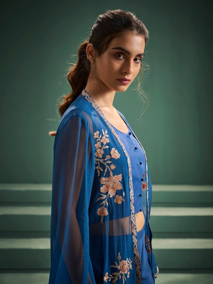 Kimaya hibis full work fusion wear set