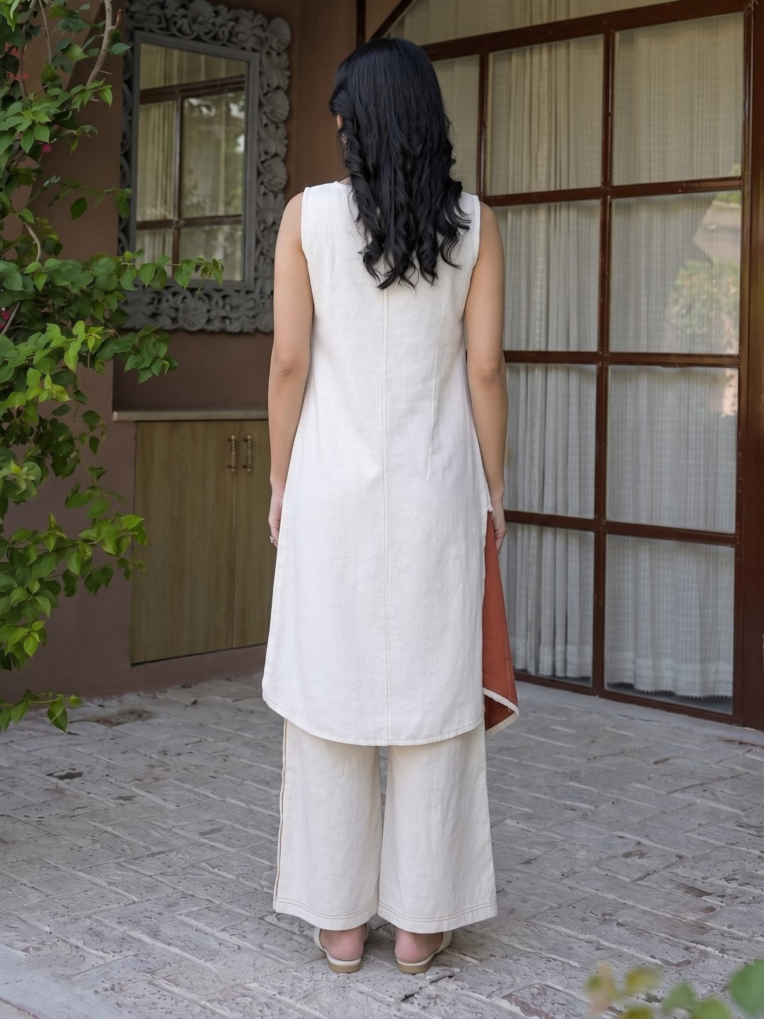 Tatva Cider Cotton Kurta Pant Set