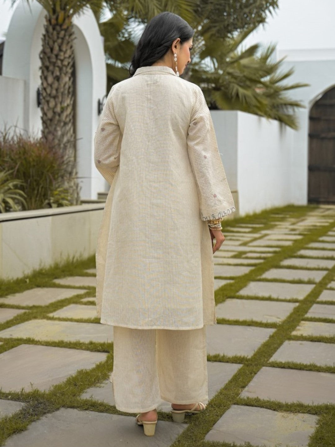 Tatva parch cotton kurta pant set