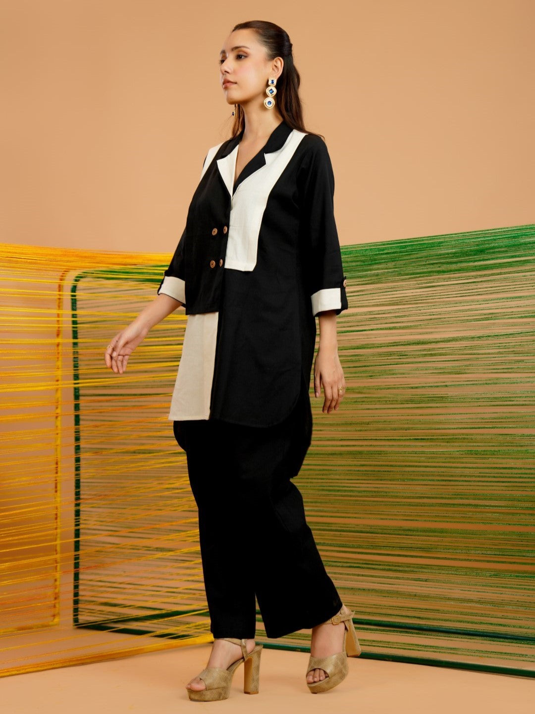 Tatva sable cotton co-ord set
