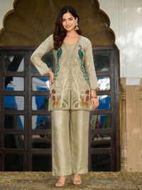 Malti Dove Work Co-ord Set