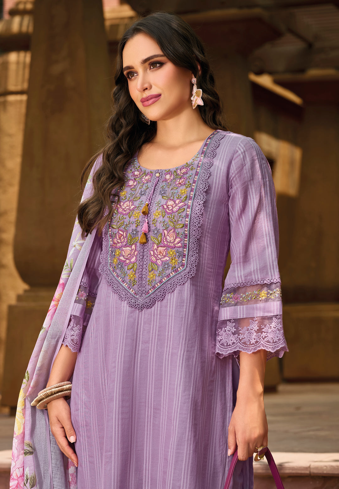 Kina Lily Embroidered Pakistani Cotton Suit Set