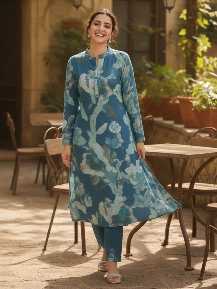 Pavitra ocean printed co-ord set