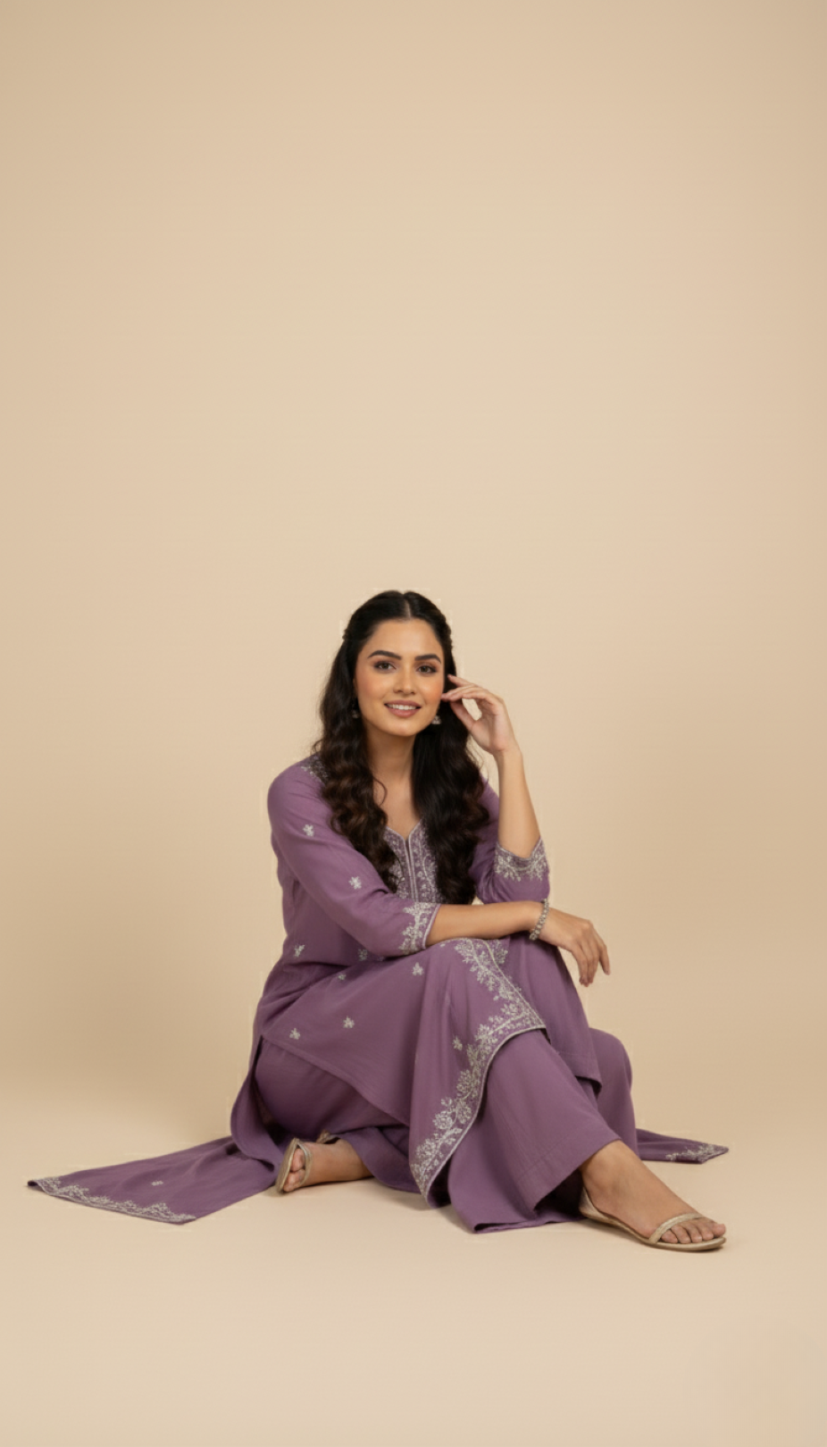 Rasā Lilac Handwork Luxury Set