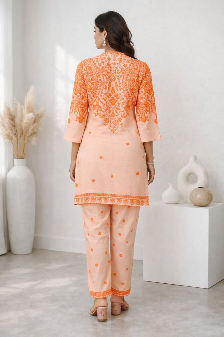 RAAGVI SCARLET COTTON Co-Ord SET