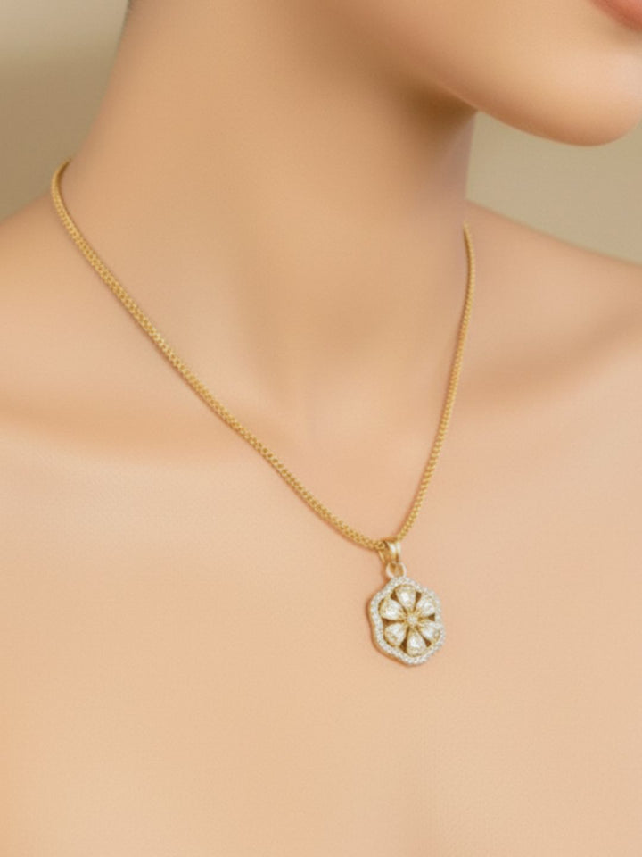 ANTAARA FLORAL STUD & PENDANT SET