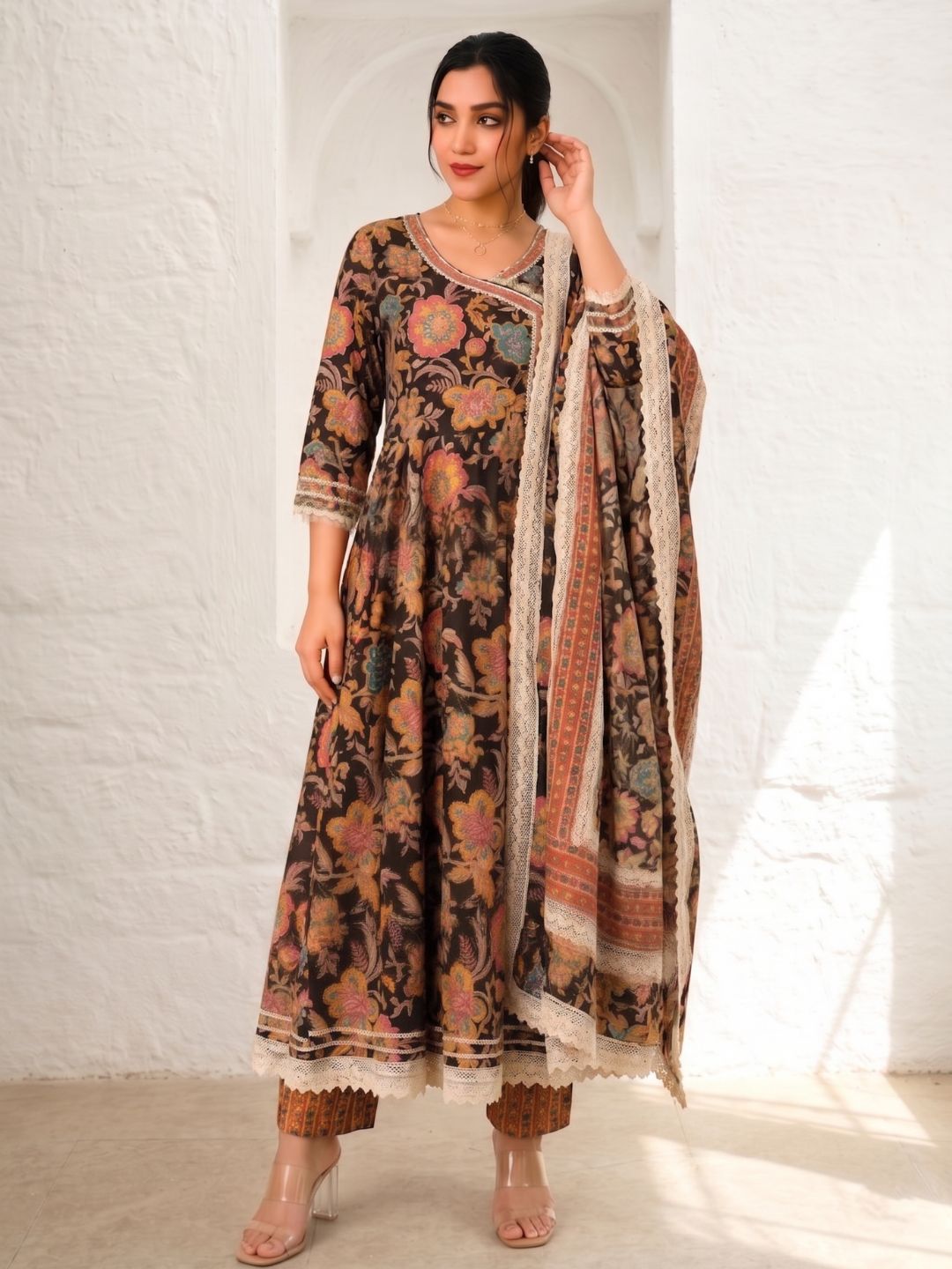 ARANYA JET PREMIUM PURE COTTON SUIT SET