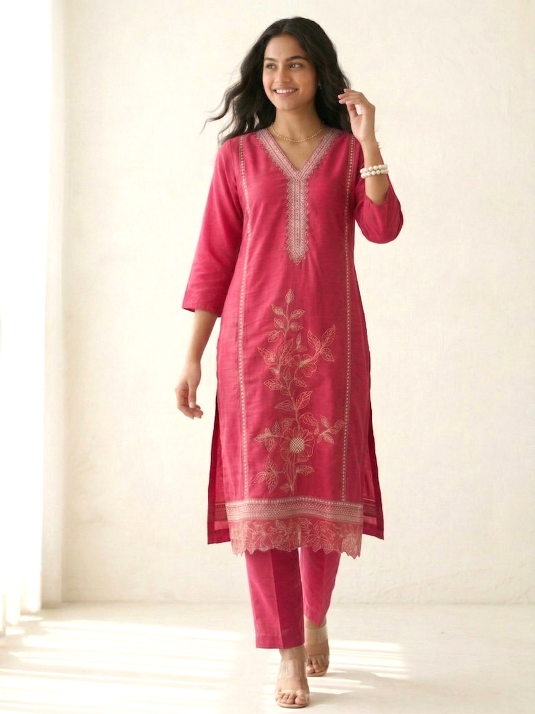 Morni Carmine Full Work Suit Set