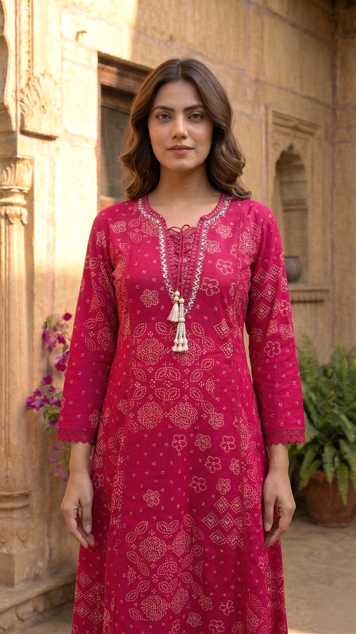Vairagi Candy Printed Work Suit Set