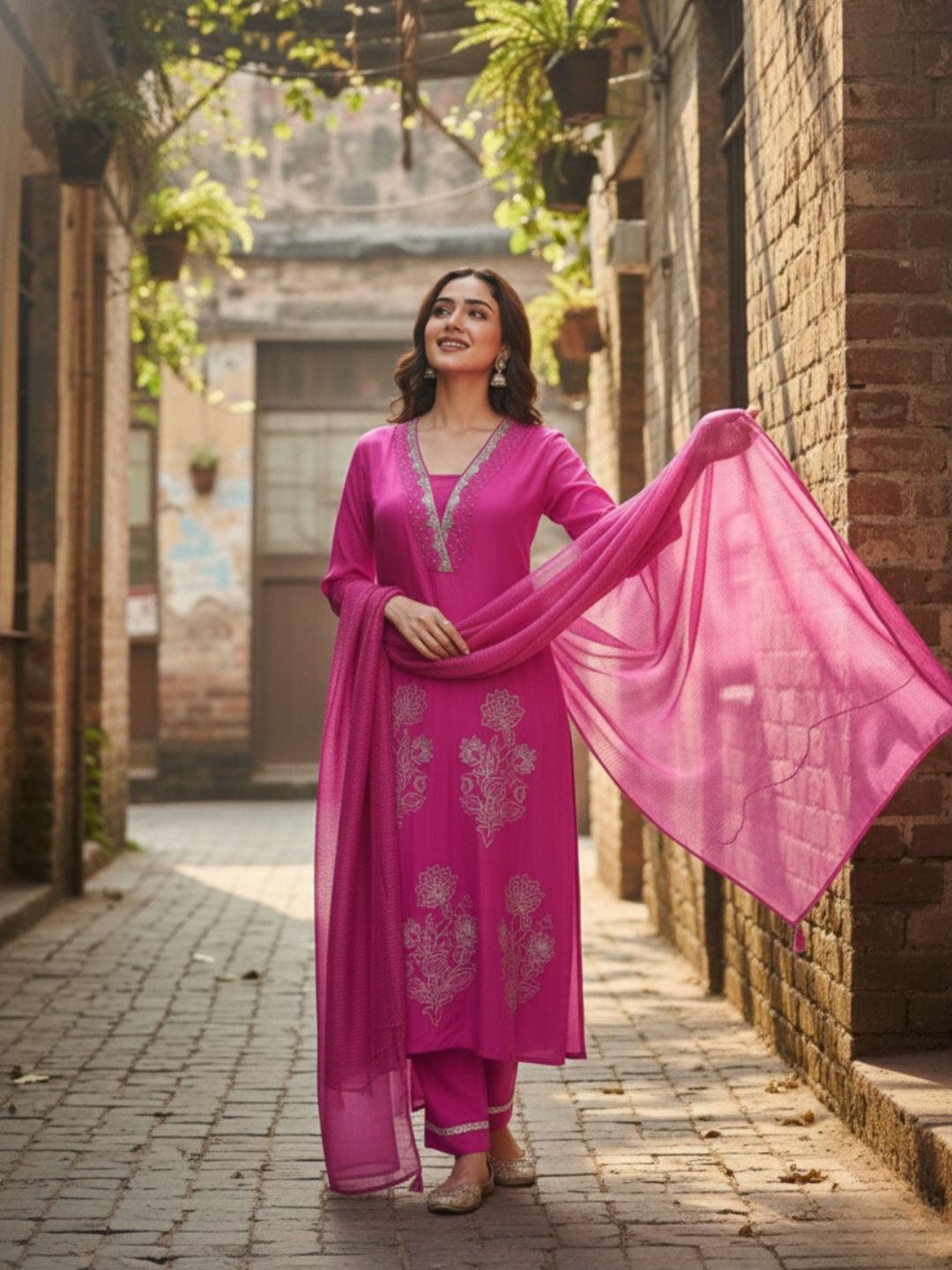 Albeli Rose Premium Work Suit Set