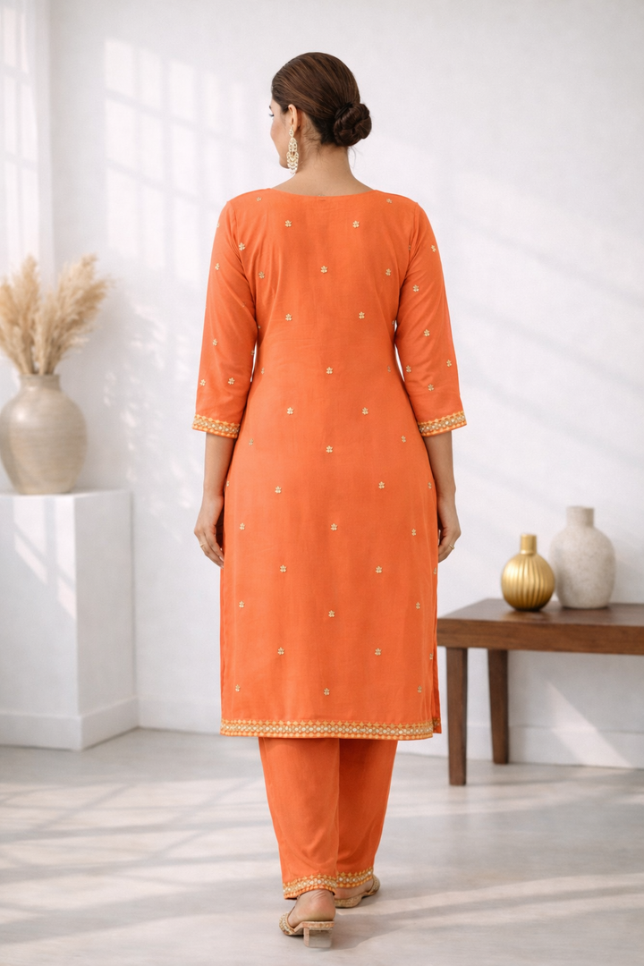 Anila Kesari Full Work Heavy Suit Set