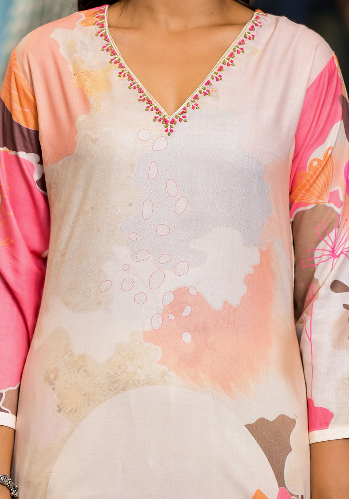 Dhvani Flora Printed Suit Set