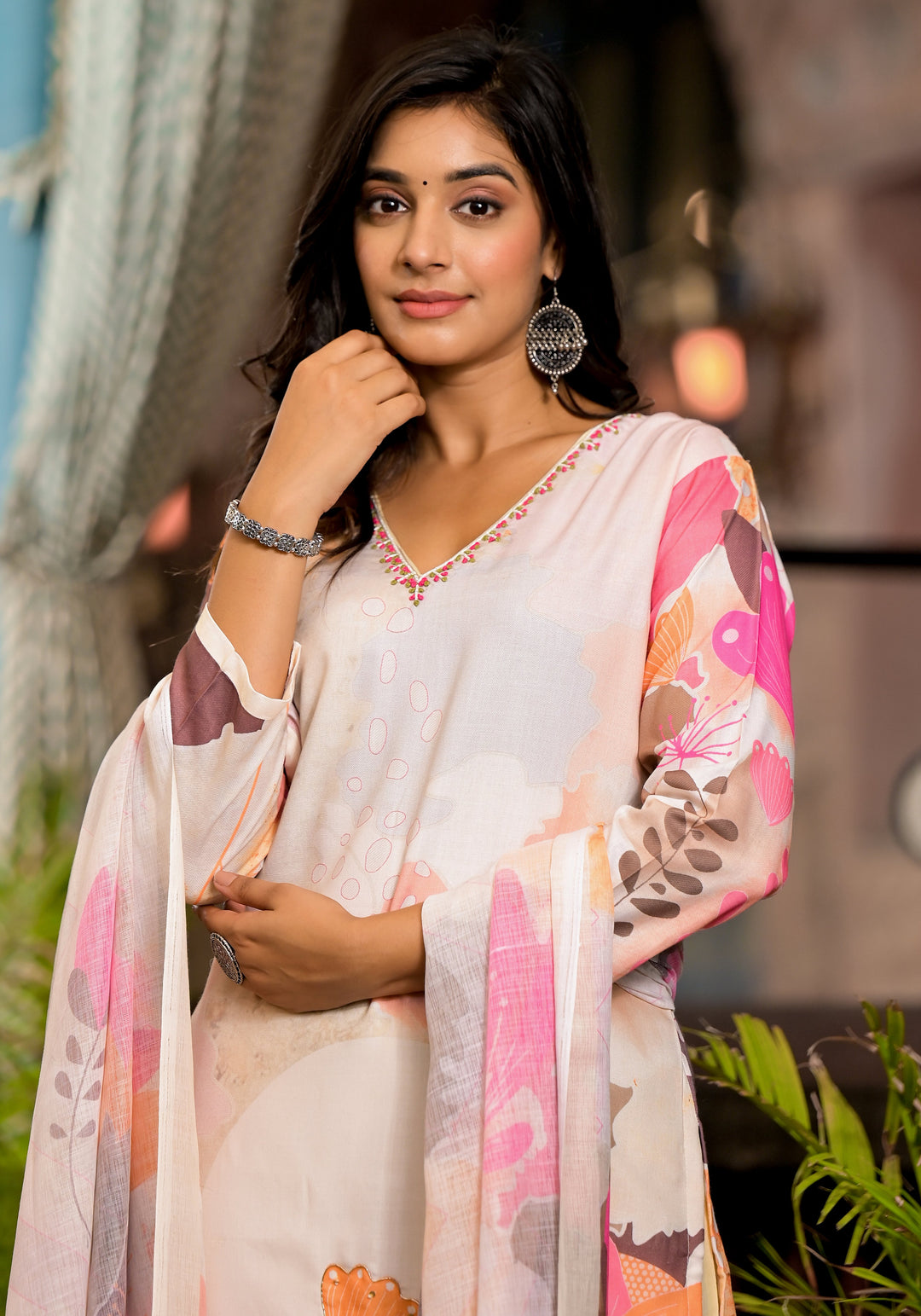 Dhvani Flora Printed Suit Set